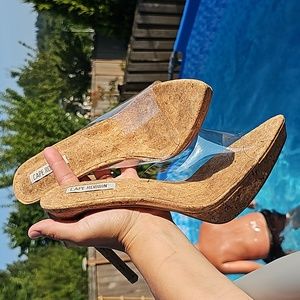 Cape Robbin clear pumps pointed toe WMNS 9